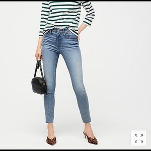 J.CREW ECO JEANS 9" HIGH-RISE TOOTHPICK